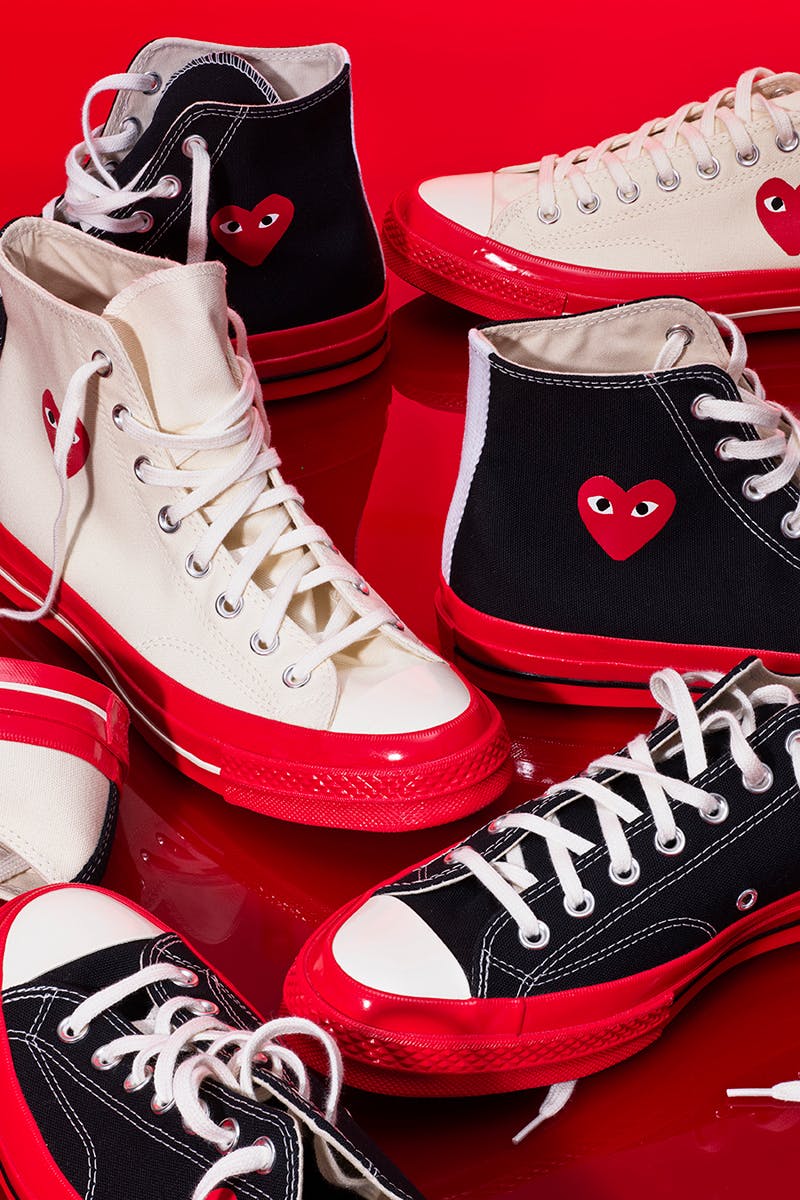 red bottom converse